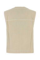 Lemaire Sand Canvas Vest