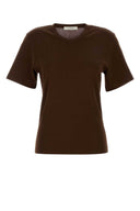 Lemaire Chocolate Cotton T Shirt