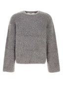 Sefr Grey Stretch Mohair Blend Jermaine Sweater