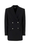 Versace Black Wool Blazer