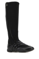 Adidas By Miaou Black Mesh And Leather Adidas By Miaou Boots