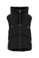 Khrisjoy Black Polyester Blend Down Jakke