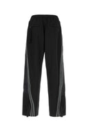 Adidas By Song For The Mute Black Stretch Polyester Song For The Mute Joggers