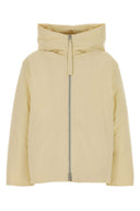 Jil Sander Cream Polyester dunjakke