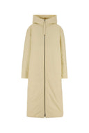 Jil Sander Cream Polyester dunjakke