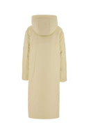 Jil Sander Cream Polyester dunjakke