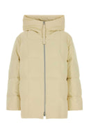 Jil Sander Cream Polyester dunjakke