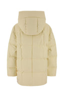 Jil Sander Cream Polyester dunjakke