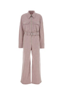 Jil Sander rosa ullblanding jumpsuit
