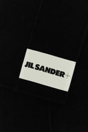 Jil Sander svart ullskjerf