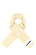 Jil Sander Krem ullskjerf