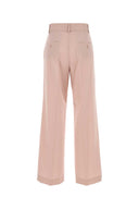Weekend Light Pink Wool Visivo Palazzo Pant