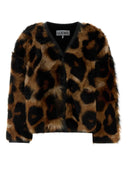 Loewe bedruckte Lammfelljacke