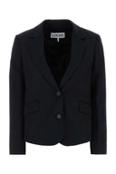 Loewe marineblå ullblazer