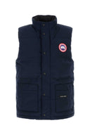 Canada Goose Marineblå Polyester Blend Freestyle ermeløs dunjakke