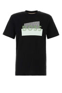 Boss Black Cotton T Shirt