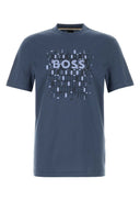 تي شيرت قطن أزرق من Boss Air Force