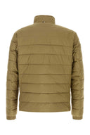Boss Khaki Polyester Padded Jacket