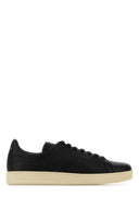 Czarne skórzane trampki Tom Ford Warwick