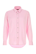 Chemise en soie mélangée rose Tom Ford