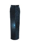 Giuseppe Di Morabito Jupe en jean imprimée