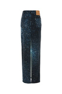 Giuseppe Di Morabito Jupe en jean imprimée