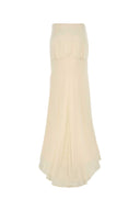 Armarium Cream Satin Rima Skirt