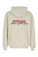 Represent Melange Light Grey Cotton Sweatshirt