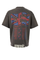 Represent Charcoal Cotton Blend Oversize T Shirt