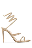 Rene Caovilla Embellished Satin Cleo Sandals