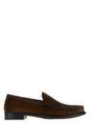 Prada Brown Suede Loafers