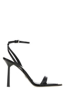 Prada Black Leather Sandals