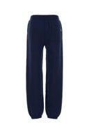 جيل ساندر بنطال رياضي من القطن باللون الأزرق الداكن