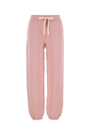 Rosa Baumwoll-Jogginghose von Jil Sander