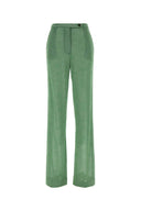 Miu Miu Green Viscose Blend Pant