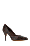 Miu Miu trykte skinnpumper