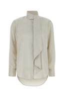 Calvin Klein Chalk Satin skjorte