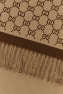 Gucci Embroidered Wool Scarf