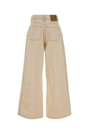 Ami Sand Denim-Jeans mit weitem Bein