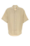 Ami Beige Viskosehemd