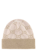 Gucci Embroidered Cashmere Beanie Hat