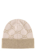 Gucci Embroidered Cashmere Beanie Hat
