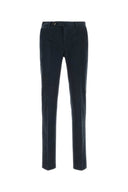 Marineblaue Hose aus Stretch-Baumwollmischung von PT Torino