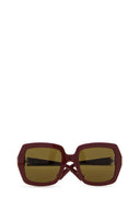 Chloe Burgundy Acetate Sunglasses