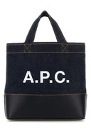 A.P.C.デニム ミニアクセル ショッピングバッグ