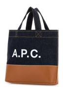 A.P.C. Denim Mini Axel Shopping Bag