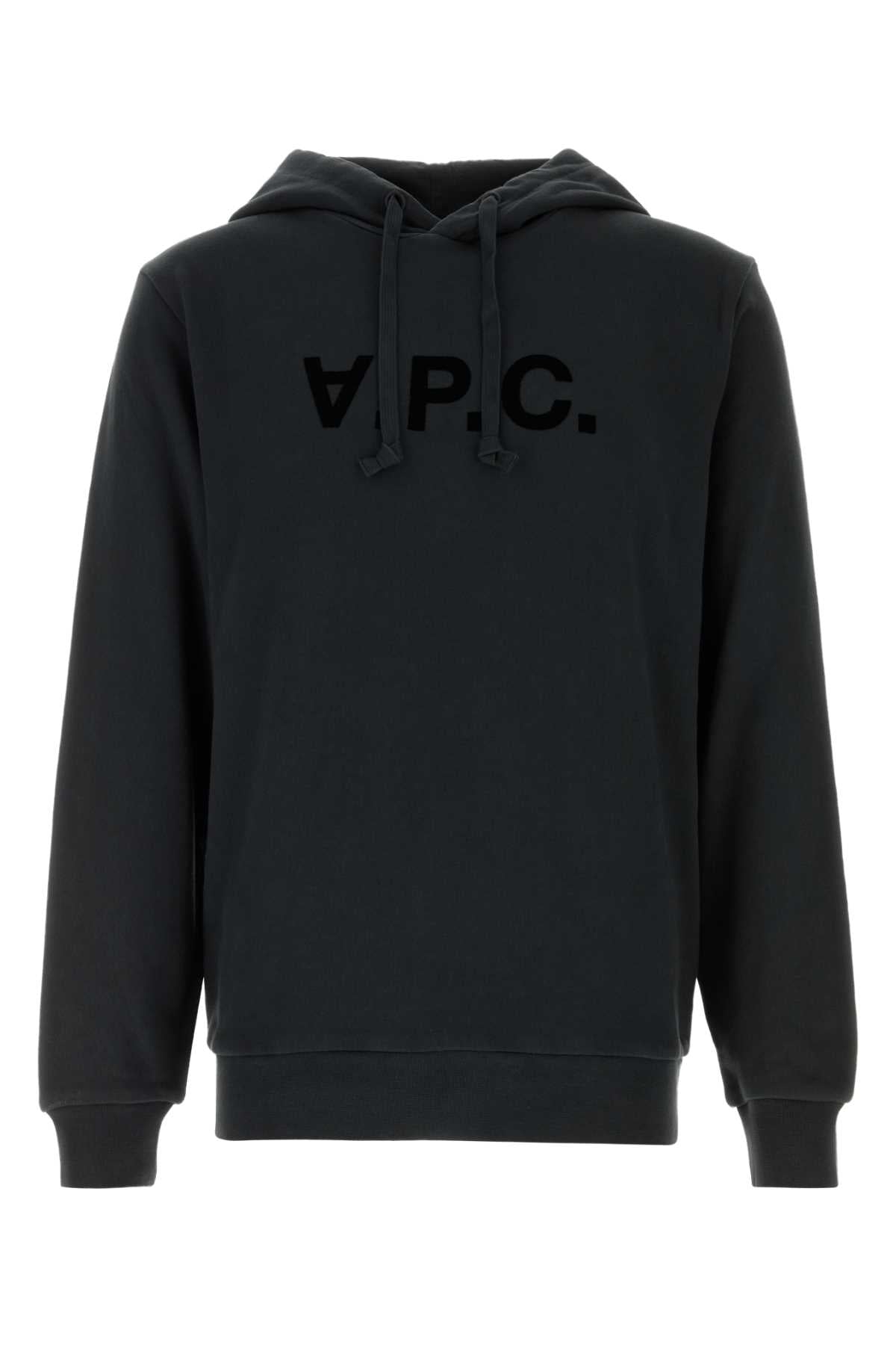 A.P.C.黑色棉质运动衫
