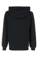 A.P.C.ブラック コットン スウェットシャツ