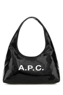 A.P.C.黑色小号 Ninon 合成皮革单肩包