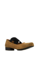 Uma Wang Camel Leather Ballerinas